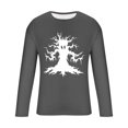 thumbnail image 5 of Blusas y camisas de manga larga y cuello redondo para hombre, moda informal, estampado, deportivas, de manga larga y cuello redondo, blusas, camisas, blusas para hombre, poliéster, 5 of 5