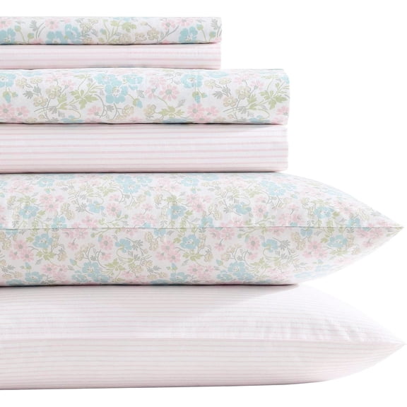 Coquette Room Decor Jaynie Pink Sheet Set Soft Bedding King Size Deep Pocket