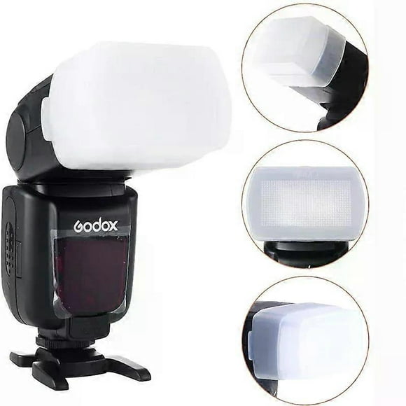 Flash Diffuser Dome Bounce Fit for Canon Speedlite 580EX 580EX II V850 860II TT685 TT600 TT520II Yongnuo YN-560/565