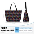 thumbnail image 4 of Easygdp Rainbow Butterfly Bolsa de Viaje de Playa de Gran Capacidad, Bolsa Tote Perfecta para la Playa, Escapadas de Fin de Semana y Viajes, 4 of 7