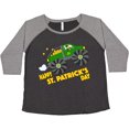 thumbnail image 3 of Inktastic Happy St. Patrick's Day monster truck with leprechaun Women's Plus Size T-Shirt, 3 of 5