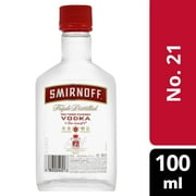 Smirnoff Red No. 21 80 Proof Vodka, 100 mL