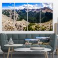 thumbnail image 1 of Panorama des Montagnes Rocheuses - Impression sur Toile Paysage, 1 of 3
