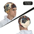thumbnail image 6 of Logiee Samurai Frog Guitar Print Unisex Knit Beanie for Men Women Winter Hat,Beanies Skull Caps, 6 of 7