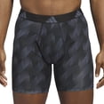 thumbnail image 3 of Calzoncillos tipo bóxer adidas de microfibra para hombre, paquete de 3, talla S, 3 of 5