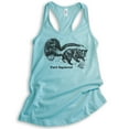 thumbnail image 1 of Fart Squirrel Tank Top, Ladies Racerback Tank Top, Funny Animal Tank, Animal Name Tank, Skunk Tank, Cancun, XX-Large, 1 of 3