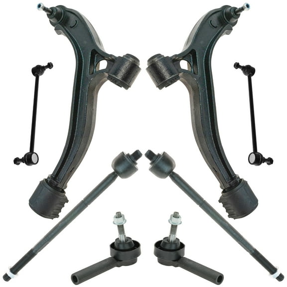 TRQ For 01 02 03 04 Grand Caravan Control Arm Ball Joint 8pc Suspension Kit PSA58829