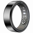 thumbnail image 1 of R99 Smart Ring with Charging Case Support Heart Rate, Blood Oxygen, Sleep Monitoring - Black #8 18.2, 1 of 5