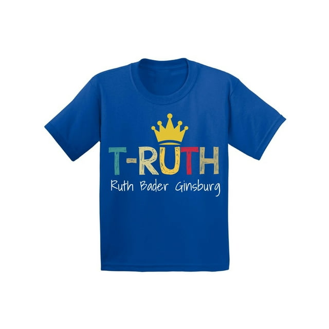 Awkward Styles Ruth Bader Ginsburg Shirt for Kids T-RUTH Notorious Shirt RBG T Shirt Youth Support Women Empowerment Youth T-shirt