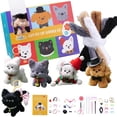 thumbnail image 1 of Limpiapipas Craft Kit JMMICO Cozy Pet Surprise, 71 unidades, más de 8 años, 1 of 9