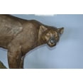 thumbnail image 4 of Nifao Mountain Lion Bronze Statue – Garden Outdoor Decor Sculpture, 73"L x 41"W x 65"H, 4 of 11