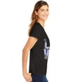 thumbnail image 4 of Hanes Women's Short-Sleeve V-Neck Graphic T-Shirt, 4 of 5