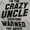 Sport Grey, variant on Crazy Uncle Everyone Warned About Men's Graphic T Shirt Tees Brisco Brands L