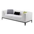 thumbnail image 6 of AE-D820 White Color With Faux Leather Sofa, 6 of 7