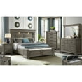 thumbnail image 2 of Picket House Furnishings Paterson  King Storage 5PC Bedroom Set in Gray, 2 of 23