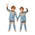 thumbnail image 2 of Lvotionpl Match Family Christmas Pjs, Matching Christmas Pajamas Long Sleeve Top & Pants Set Matching Holiday Family Pajama Xmas Sets, 2 of 6