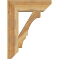 thumbnail image 3 of Ekena Millwork 6"W x 24"D x 32"H Balboa Slat Rough Sawn Bracket, Western Red Cedar, 3 of 4