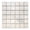 Crema, variant on The Tile Life Nimbus 4" x 4" Blanco Matte Porcelain Mosaic Tile Sample, 1 Piece