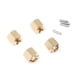 thumbnail image 4 of 4Pcs Brass 7mm Wheel Hex Hub Adapter 9750 for TRX4M -4M 1/18 RC Crawler Car Upgrades Parts Accessor, 4 of 5