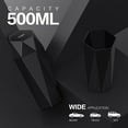 thumbnail image 4 of Car Trash Can with Lid,Portable Vehicle Auto Car Garbage Can,Diamond Design Mini Garbage Bin for Automotive Car, Home, Office, Kitchen, Bedroom(2 Packs,Black), 4 of 6