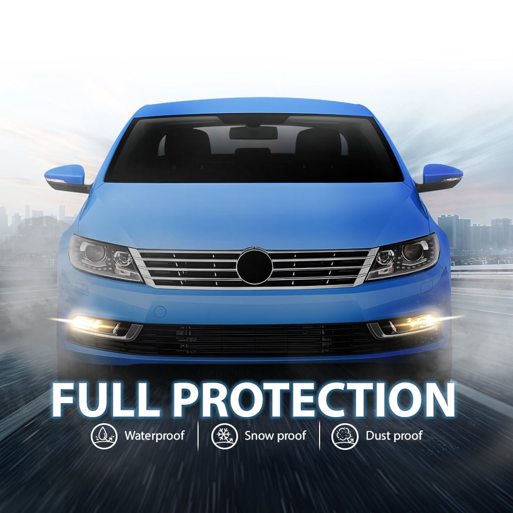 Front Bumper Grille Fog Lights Assembly Set Pair Fit For 2013-2017 Volkswagen CC