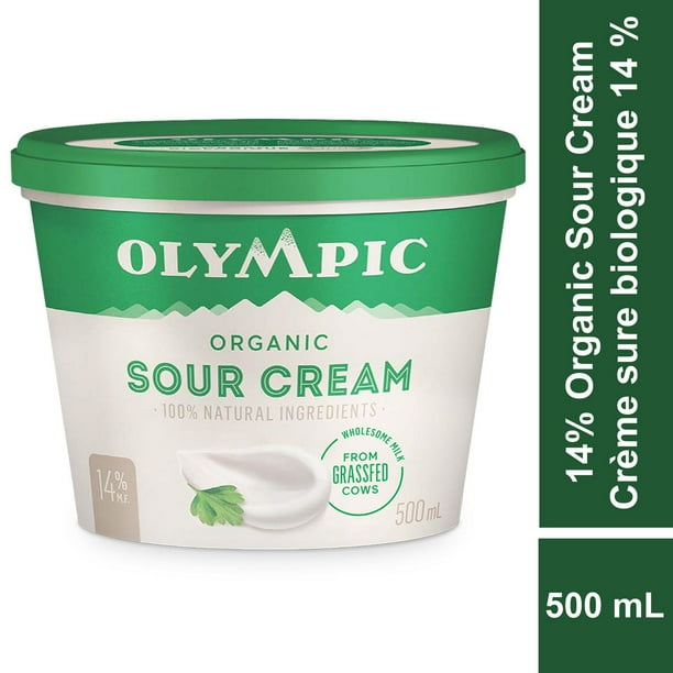 Crème sure Biologique 14 % Olympic 500 mL