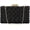 Black, variant on Kukuzhu Women Evening Bags Fashion Woven Wedding Party Chain Evening Clutch Purse Handbag