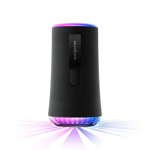 Refurbished Soundcore Glow Portable Bluetooth Speaker - Black