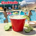 thumbnail image 5 of GoBig 9 oz Plastic Party Cups for Wine & Cocktails - 100 Count Disposable Plastic Cups for Alcohol, 5 of 6