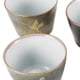 thumbnail image 4 of Juego de Té de Cerámica de 4 Pizas, Taza de Te Hornada de Hunno Retro, Taza de Café, Diseño Japonés de, 4 of 7