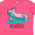 thumbnail image 4 of Inktastic Relaxolotl- cute axolotl on summer vacation Boys or Girls Toddler T-Shirt, 4 of 5