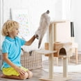 thumbnail image 6 of Cat Scratching Post Replacement, 4 Pack 15.7in Sisal Pole Cat Tree Replacement Post with Screws, Scratcher for Indoor Kitten Tree Tower Spare Repair & Rebuild, Christmas Cat Gift, 6 of 6