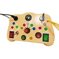 thumbnail image 2 of Tablero ocupado LED Hugo juguete sensorial amarillo 15,5 cm x 12,5 cm x 6 cm, 2 of 10