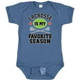 thumbnail image 3 of Inktastic Lacrosse is My Favorite Season Boys or Girls Baby Bodysuit, 3 of 5