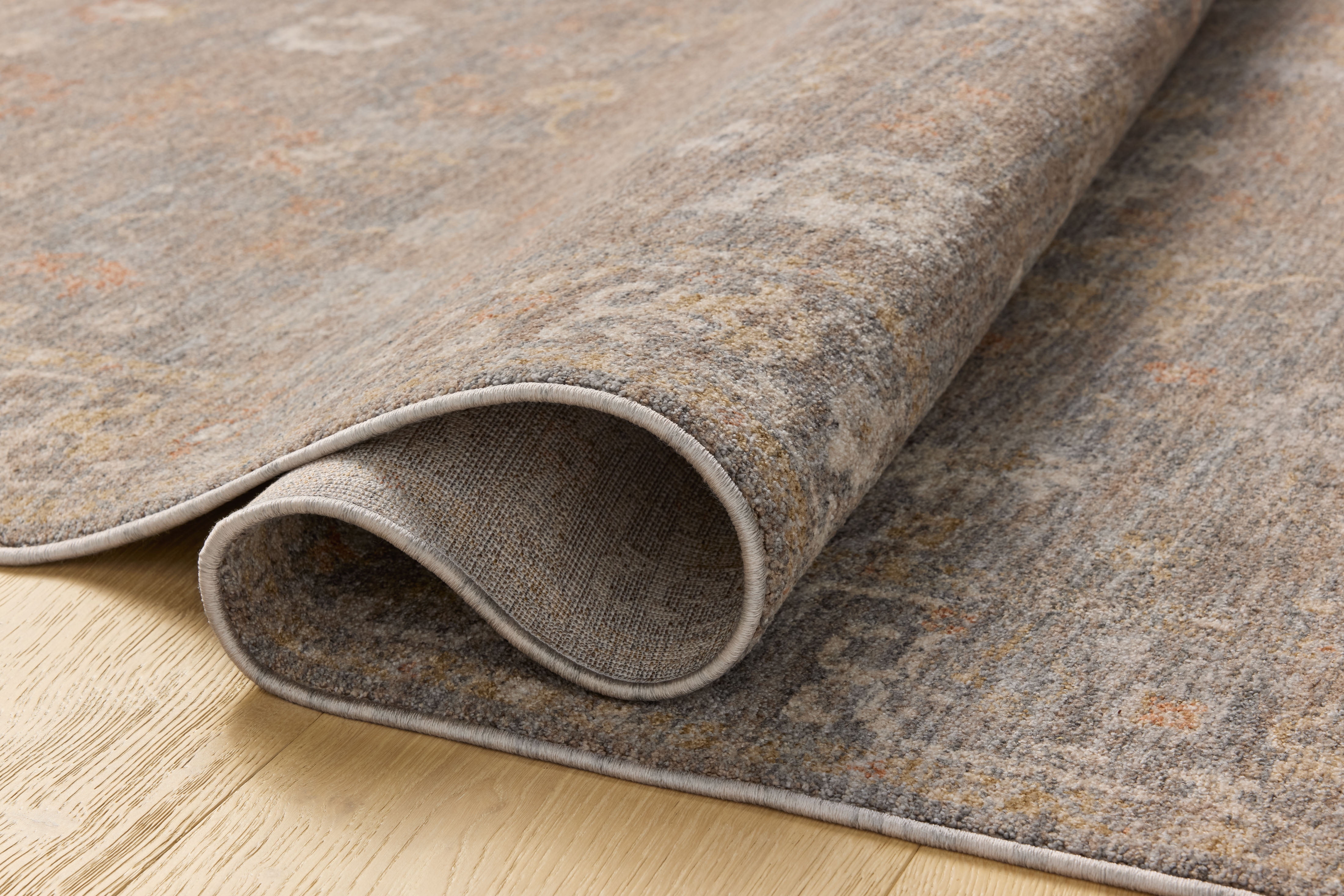 Chris Loves Julia x Loloi Louisa Stone / Multi 9'-6" x 13'-1" Area Rug