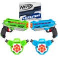 thumbnail image 1 of NERF Laser Strike 2 Player Laser Tag Pack with 2 Blasters with Chest Targets, 1 of 9