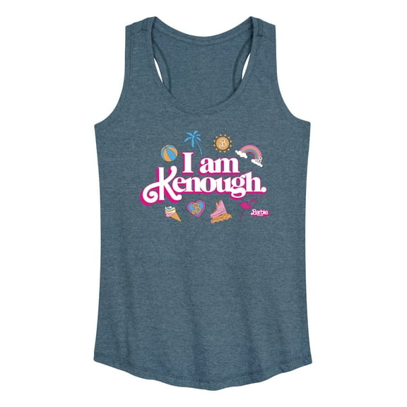 Barbie The Movie - I Am Kenough Icons - Women's Racerback Tank Top