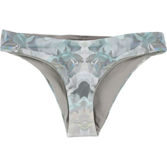 Tavik Womens Ali Moderate Bikini Swim Bottom, Grey, Small