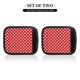 thumbnail image 3 of 2 fundas para asas de equipaje (blanco, lunares, rojo brillante), etiquetas identificadoras para maletas, fundas para asas de equipaje, accesorios esenciales de viaje para equipaje de avión., 3 of 6