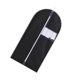 thumbnail image 2 of Bearachild Colgador de ropa, vestido, ropa, traje, abrigo, cubierta antipolvo, bolsa de almacenamiento para el hogar, estuche, organizador, Cubiertas para muebles de jardín Negro L, 2 of 6