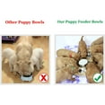 thumbnail image 4 of Cuencos de acero inoxidable para cachorros, comederos para cachorros, cuencos de destete, platos y bebederos., 4 of 5
