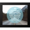 thumbnail image 2 of ArtsyQuotes 18x15 Black Modern Framed Museum Art Print Titled - Mary Lou Cook Quote: Creativity, 2 of 5