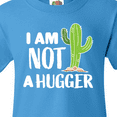 thumbnail image 4 of Inktastic I Am Not a Hugger with Cactus Youth T-Shirt, 4 of 5