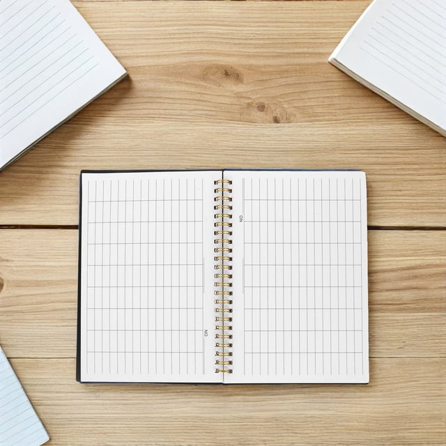 unbranded 2Ud Libreta Para Financiero Y Control De Con Formato Para Negocios Y Hogar