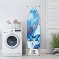 thumbnail image 3 of Kuiaobaty Ironing Board Cover Non-Slip Ironing Board Replacement Cover Protective Scorch Polyster with Elastic Edge Home & Kitchen Accessories, Butterfly Marble Texture Blue, 3 of 5