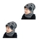 thumbnail image 3 of Qarigey Gorro de invierno para niños, forro polar a prueba de viento para niños, conjunto de calentador de cuello interior, gorros Type2 NO2, 3 of 6