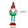 thumbnail image 3 of ufehgfjh My Order Christmas Doll Christmas Dwarf Faceless Old Man Doll Telescopic Display Window Scene Decoration, 3 of 5