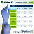 thumbnail image 7 of HALYARD AQUASOFT Nitrile Exam Gloves, Non-Sterile, Powder-Free, 3.1 mil, 9.5 Inches, Blue, Medium, 43934 (Box of 300), 7 of 7