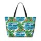 thumbnail image 2 of Easygdp Hawaii Palms Bolsa de Viaje de Playa de Gran Capacidad, Bolsa Tote Perfecta para la Playa, Escapadas de Fin de Semana y Viajes, 2 of 7