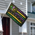 thumbnail image 6 of Mardi Gras Flag 3x5 Ft Outdoor Indoor With Grommet Garden Yard Banner Decorative Sign, 6 of 6